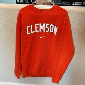 Nike Men's Clemson Orange Crewneck Sweater